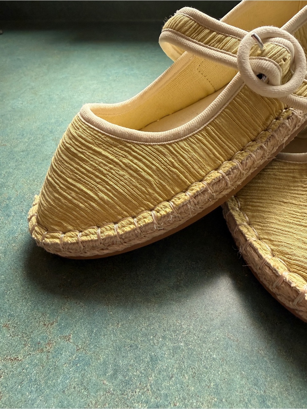 Women Espadrille Mary Jane Ballet Flats CL by Laundry Sz 8W